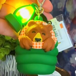 Bath & Body Works Sleeping Bag Light-up Bear Pocketbac Holder